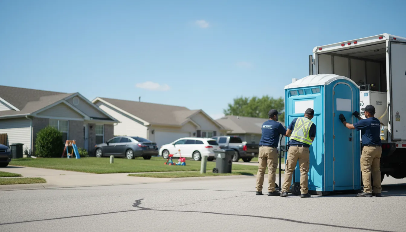 Standard Porta Potty Rentals in Eldorado, IL near me
